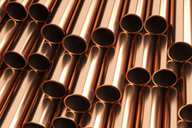 Distributor of copper pipe for the electrical industry